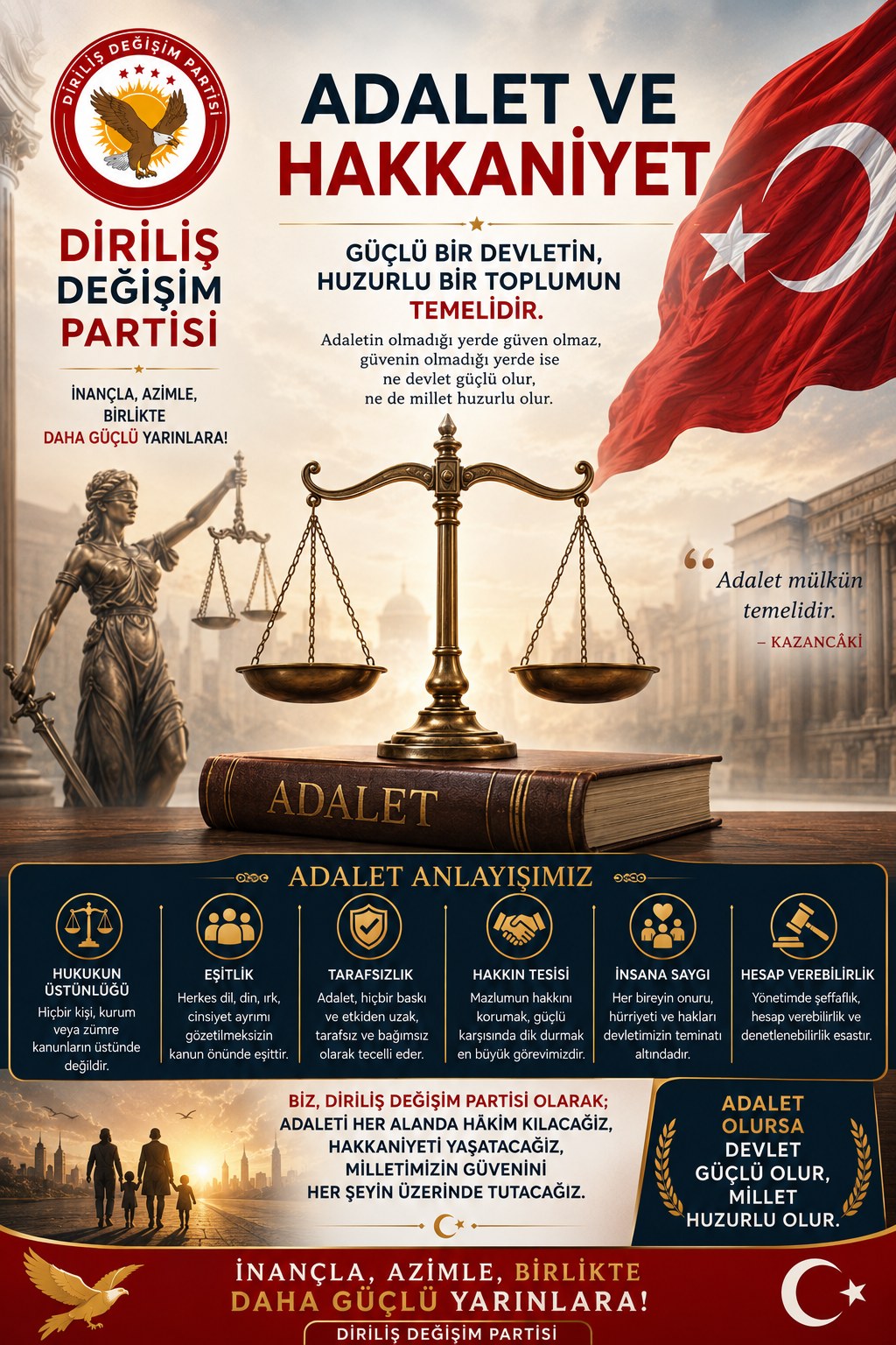 Adalet ve Hakkaniyet Anlayışımız