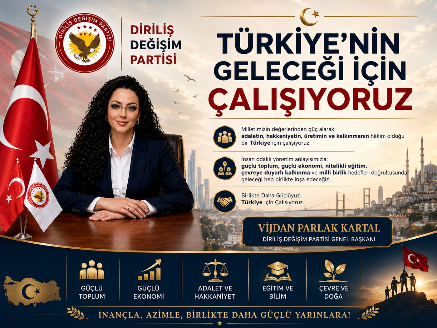 Türkiye’nin Geleceği İçin Çalışıyoruz